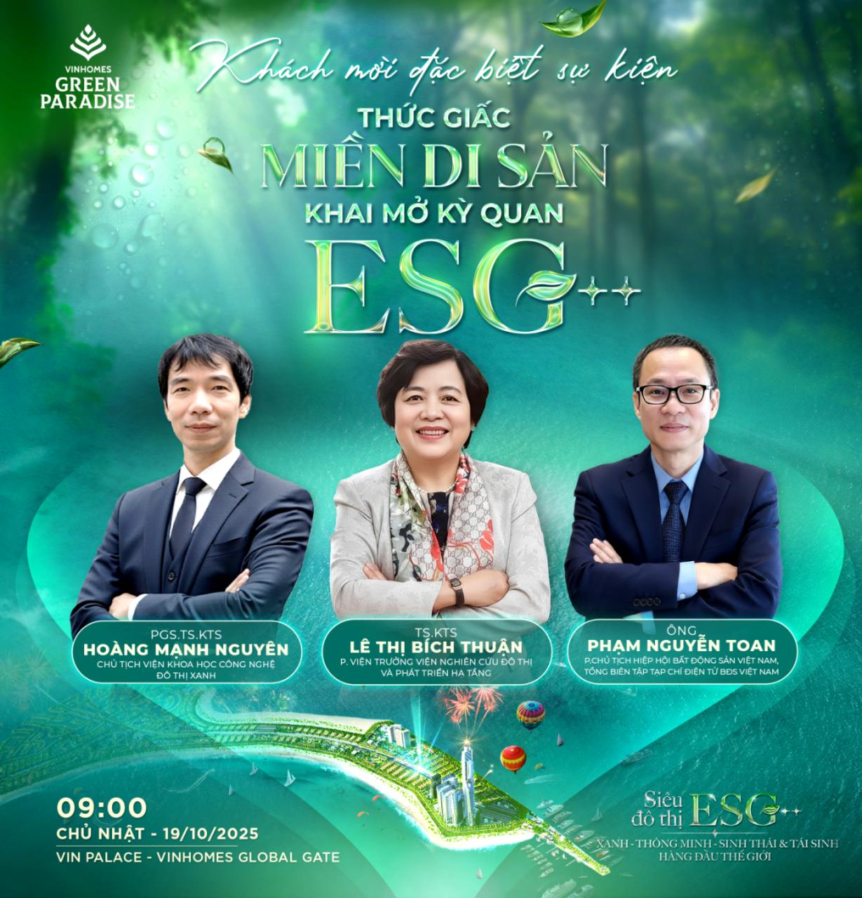 Vinhomes Green Paradise: Chuỗi sự kiện khai mở "kỳ quan" - Chuẩn mực siêu đô thị ESG++- Ảnh 2. Vinhomes Green Paradise: Chuỗi sự kiện khai mở "kỳ quan" - Chuẩn mực siêu đô thị ESG++- Ảnh 2.