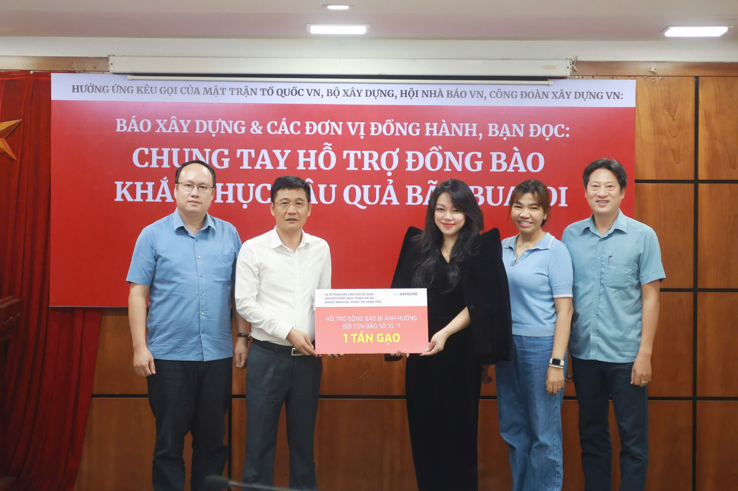 Báo Xây dựng và các nhà tài trợ ủng hộ hơn 2,4 tỷ đồng giúp Thái Nguyên khắc phục bão lũ- Ảnh 9.