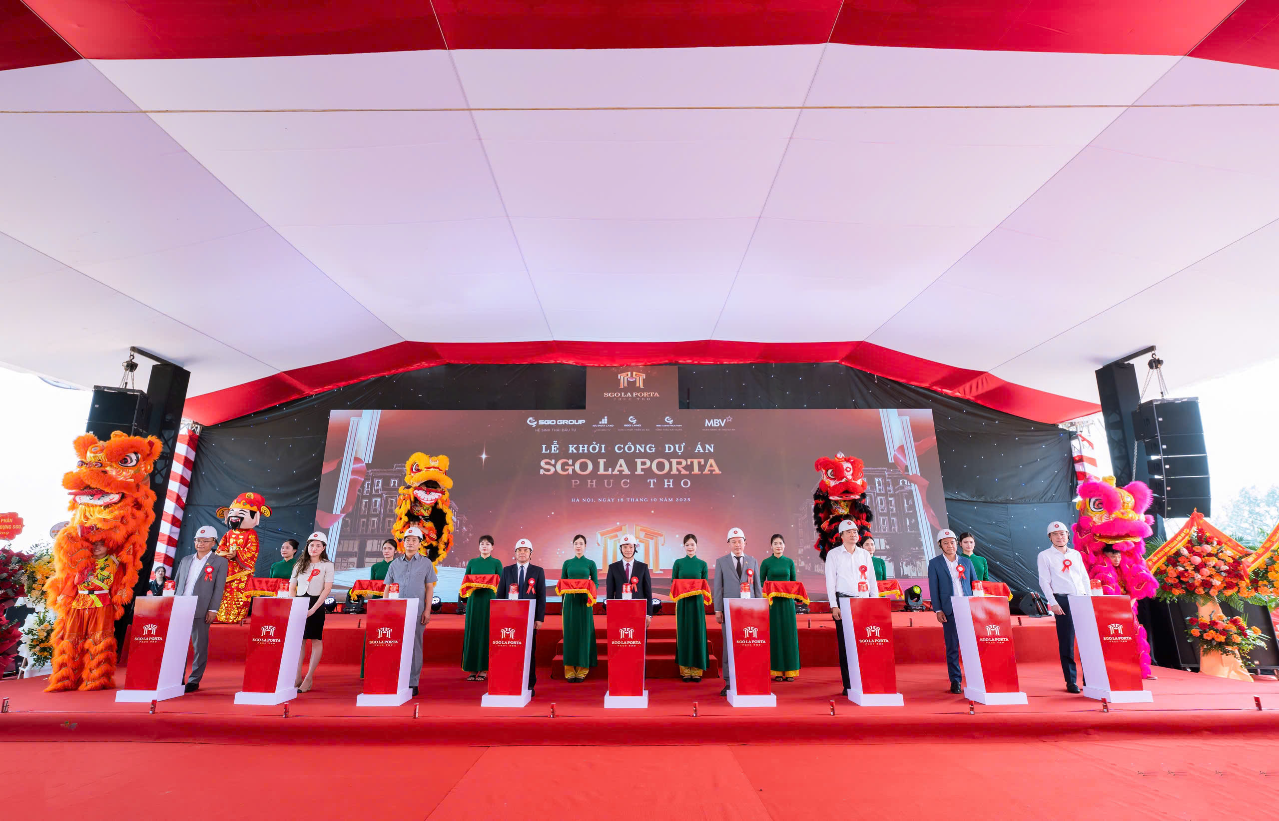 Khởi công dự án SGO La Porta - Biểu tượng vàng son mới cho vùng Tây Hà Nội- Ảnh 1.