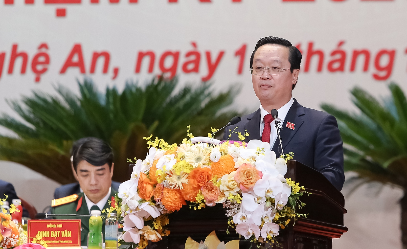 Ông Nguyễn Đức Trung tái đắc cử Bí thư Tỉnh ủy Nghệ An- Ảnh 2.
