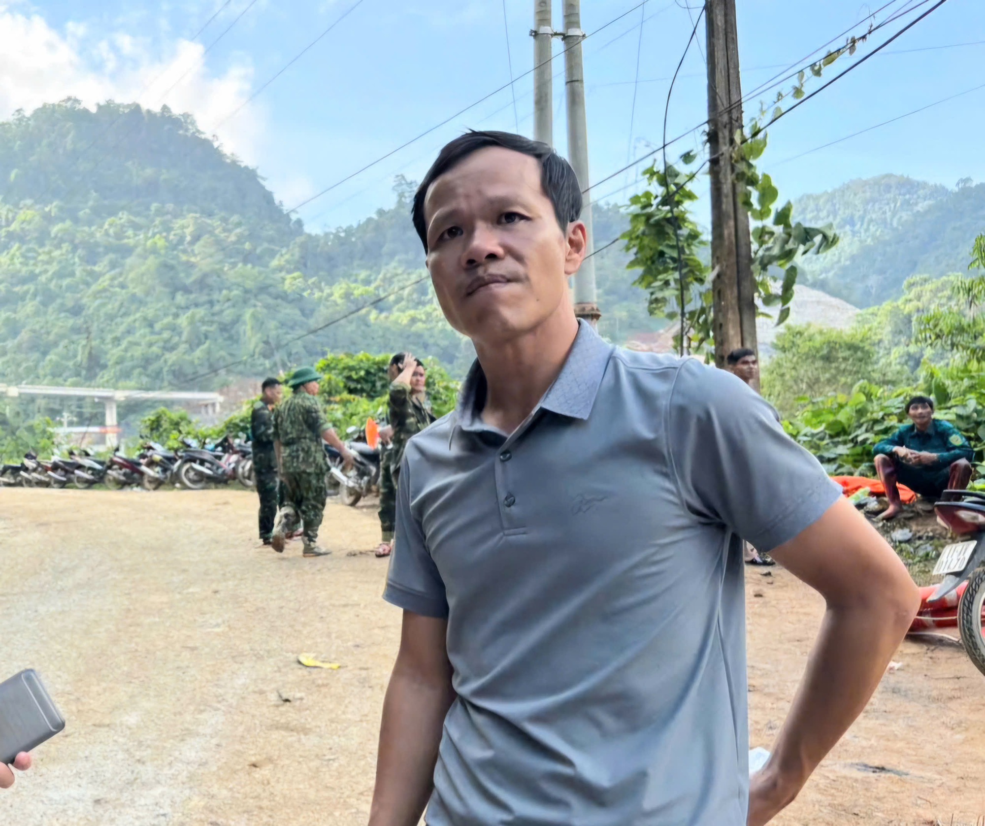 Giây phút sinh tử giữa dòng lũ dữ trên công trường cao tốc Đồng Đăng - Trà Lĩnh- Ảnh 2.