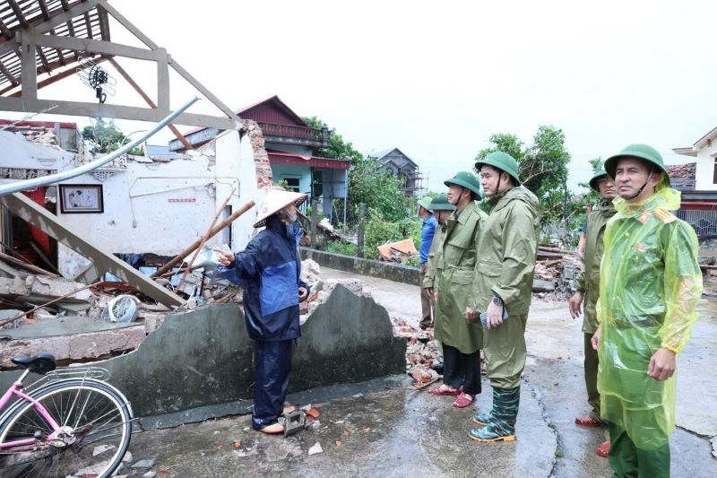 Bộ Công an hỗ trợ xây dựng nhà ở cho hộ dân bị thiệt hại do bão số 10 tại Ninh Bình- Ảnh 3.