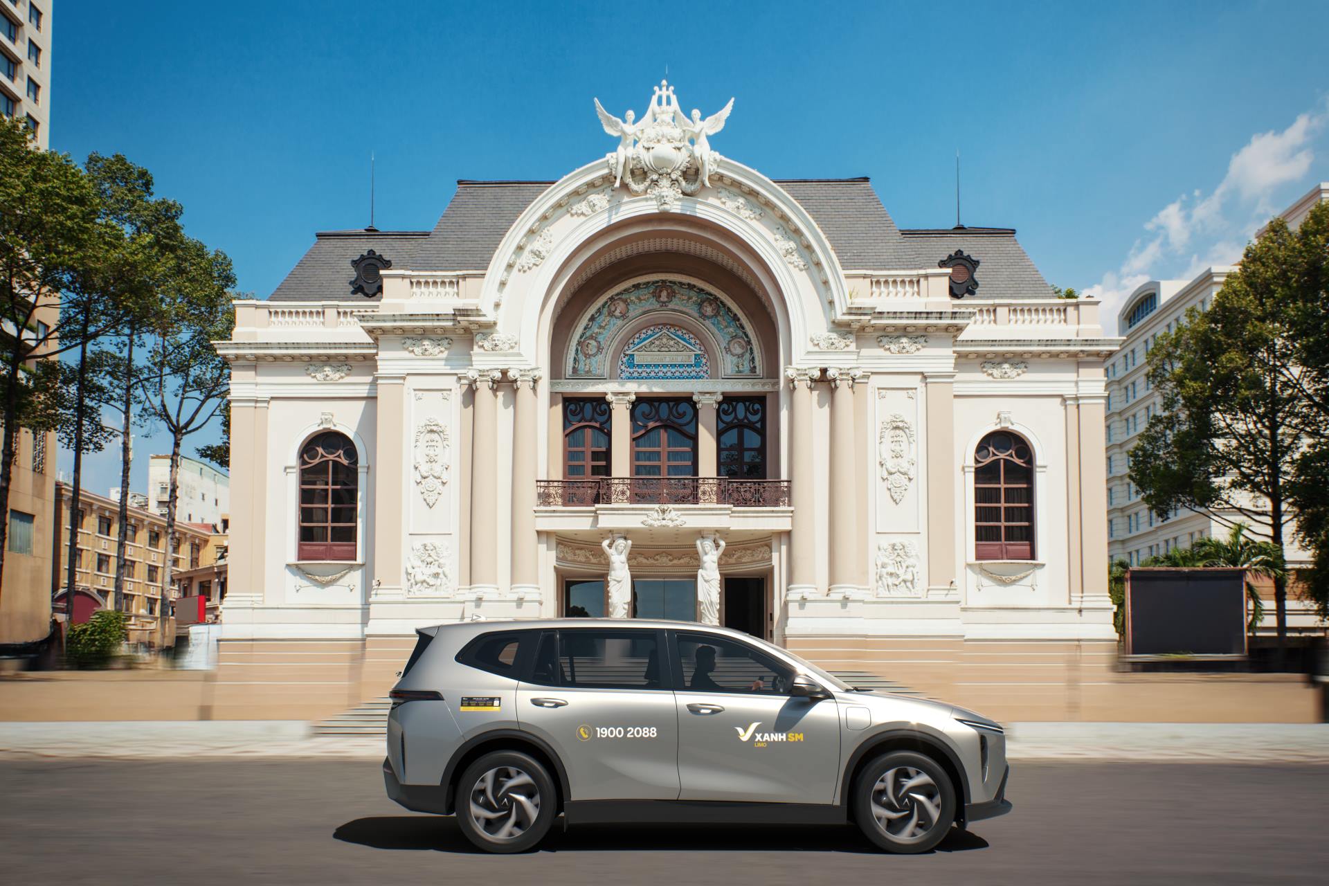 Xanh SM có thêm dịch vụ taxi điện 7 chỗ- Ảnh 1. Xanh SM có thêm dịch vụ taxi điện 7 chỗ- Ảnh 1.