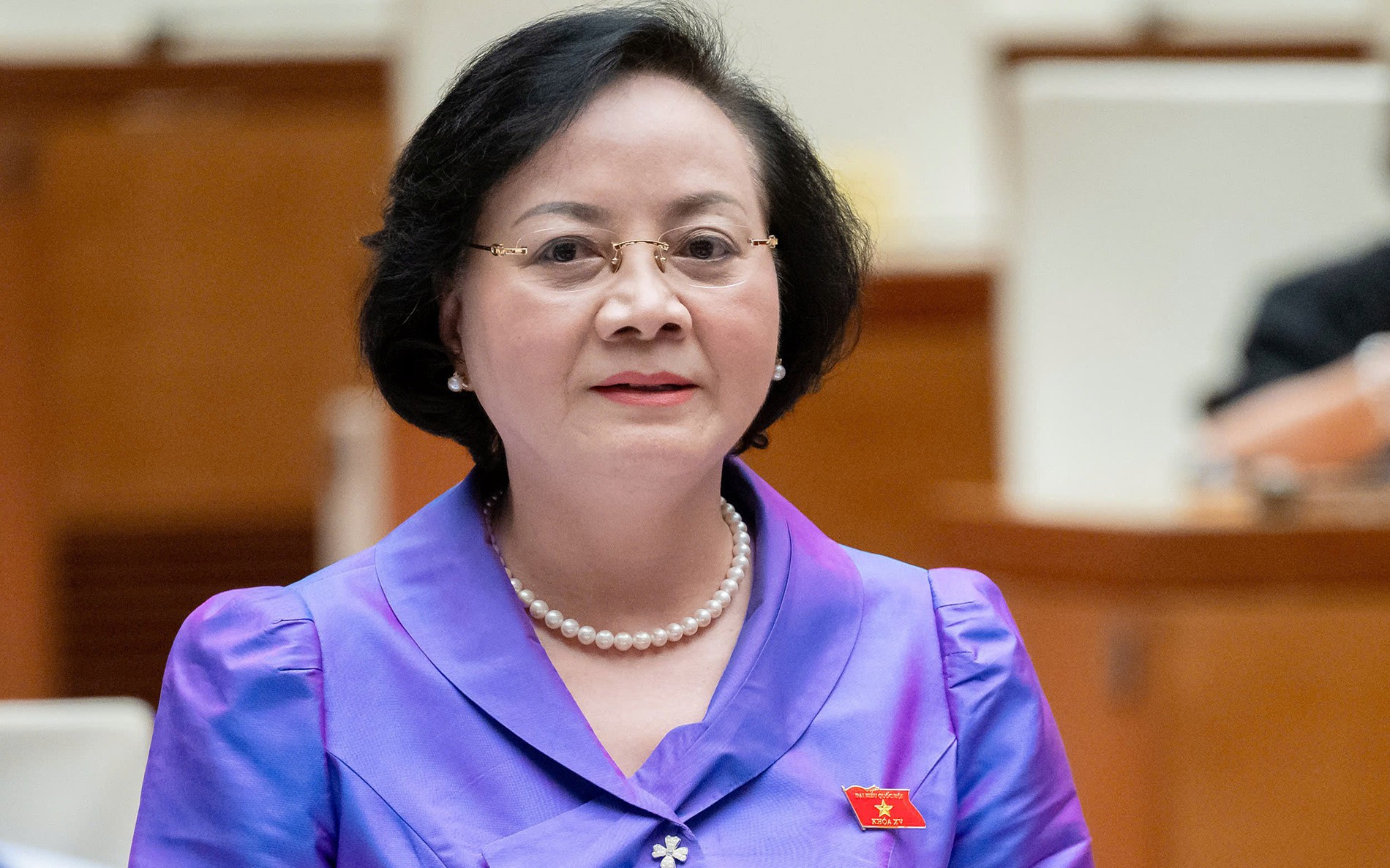 Bộ Nội vụ có tân Bộ trưởng- Ảnh 2. Phê chuẩn bổ nhiệm Bộ trưởng Nội vụ Phạm Thị Thanh Trà làm Phó Thủ tướng Chính phủ