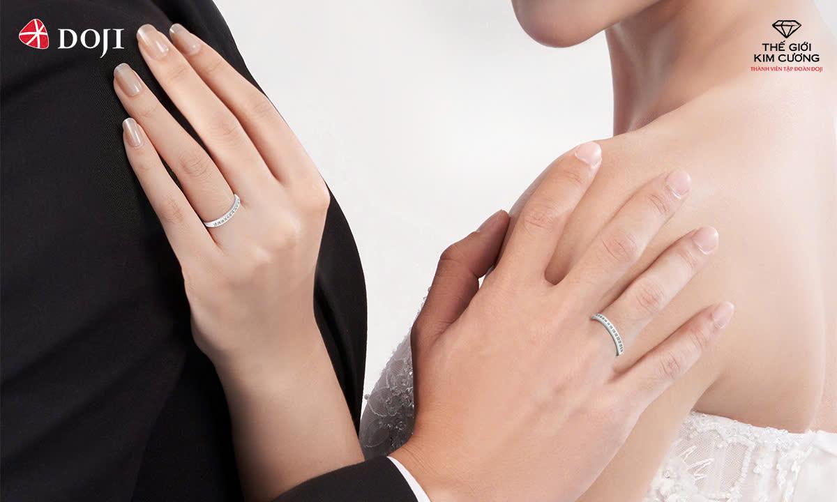 DOJI và Thế giới Kim cương - địa chỉ tin cậy cho các sản phẩm nhẫn cưới- Ảnh 3. DOJI và Thế giới Kim cương - địa chỉ tin cậy cho các sản phẩm nhẫn cưới- Ảnh 3.