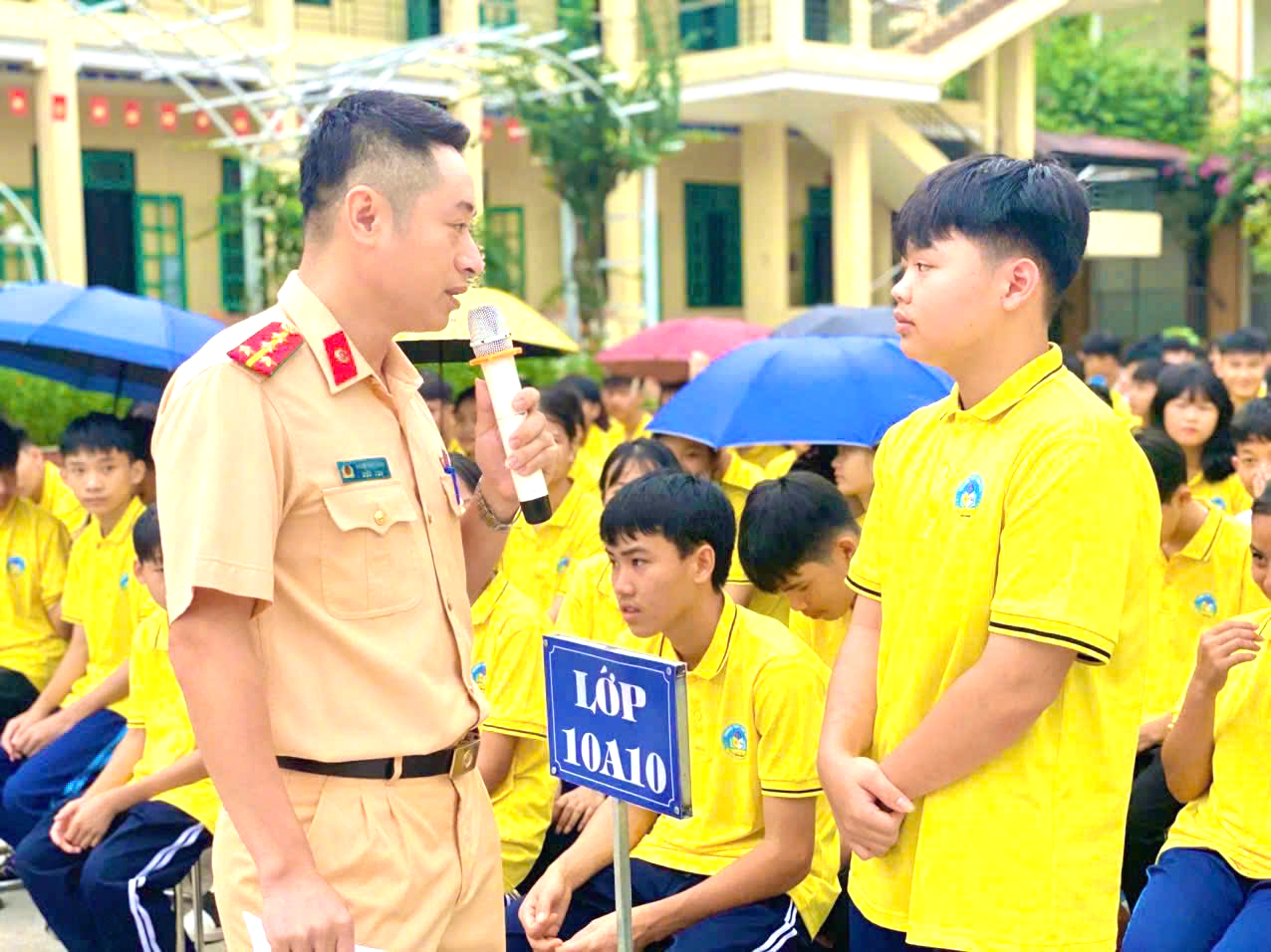 Tuyên Quang: Tập trung tuyên truyền ATGT, chú trọng ngăn ngừa vi phạm ở lứa tuổi học sinh- Ảnh 1. Tuyên Quang: Tập trung tuyên truyền ATGT, chú trọng ngăn ngừa vi phạm ở lứa tuổi học sinh- Ảnh 1.