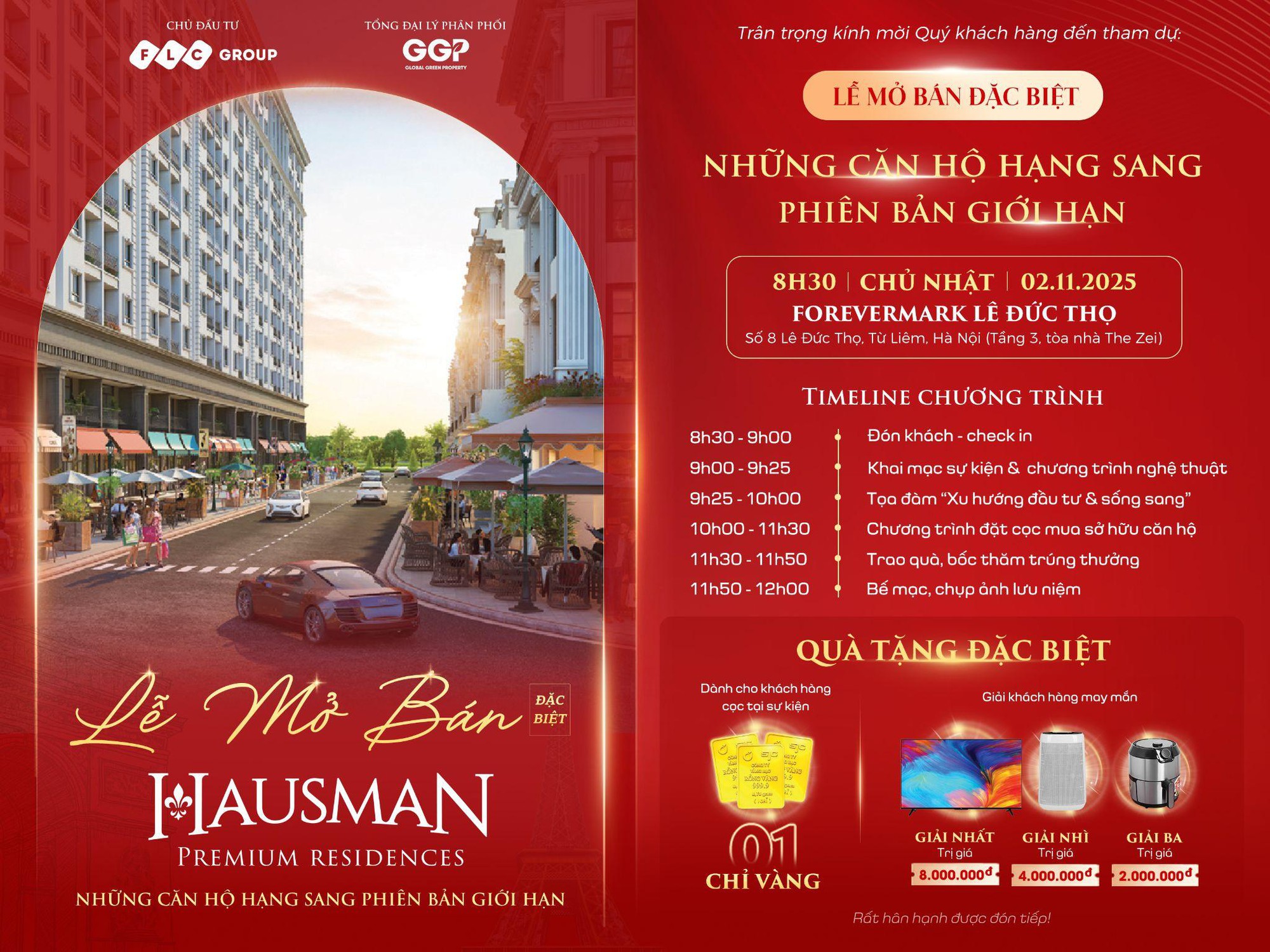 Mở bán căn hộ hạng sang giới hạn Hausman Premium Residences- Ảnh 1. Mở bán căn hộ hạng sang giới hạn Hausman Premium Residences- Ảnh 1.