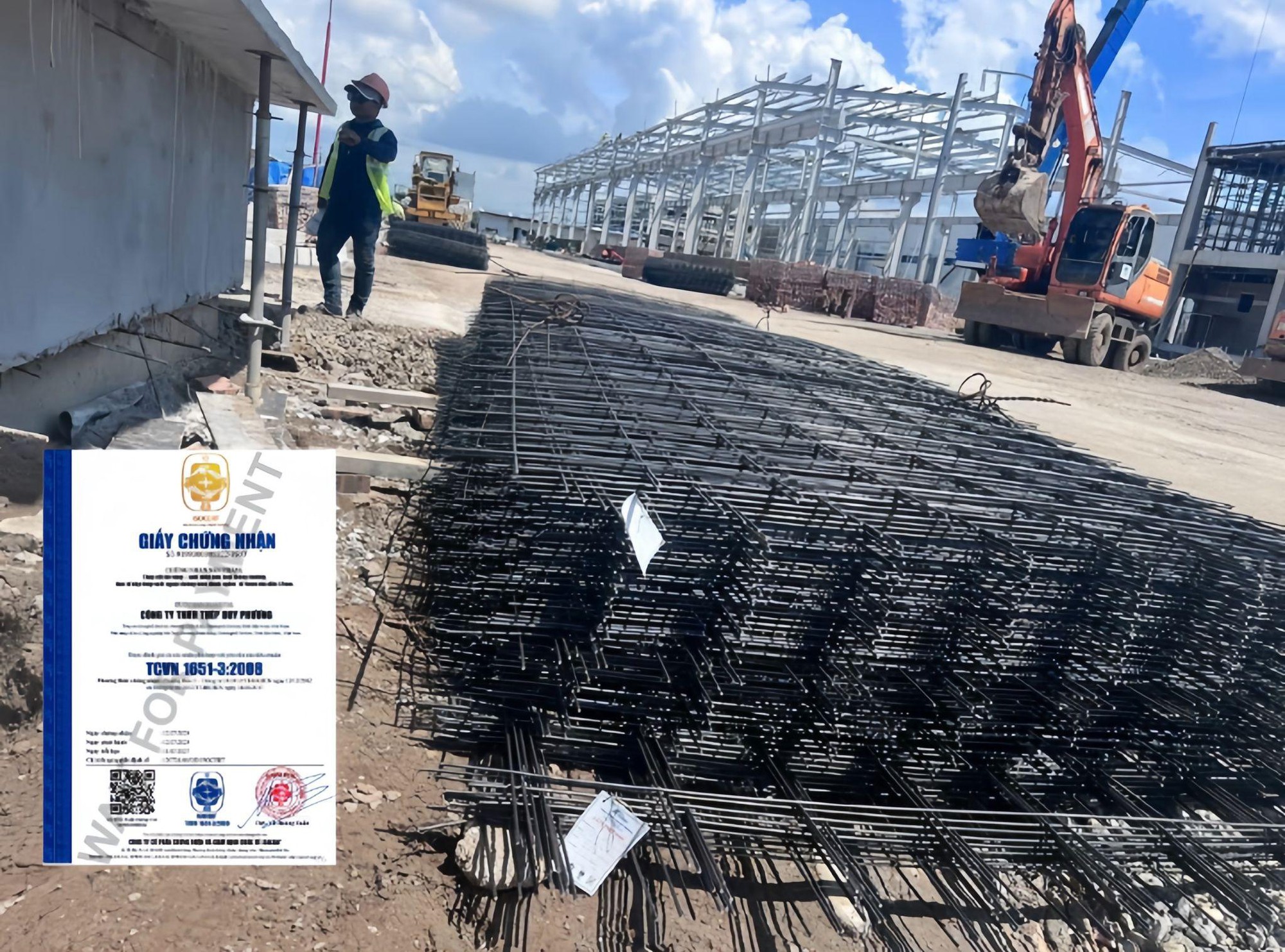 Thép Duy Phương phấn đấu trở thành nhà sản xuất thép tin cậy trong ngành vật liệu xây dựng- Ảnh 1. Thép Duy Phương phấn đấu trở thành nhà sản xuất thép tin cậy trong ngành vật liệu xây dựng- Ảnh 1.