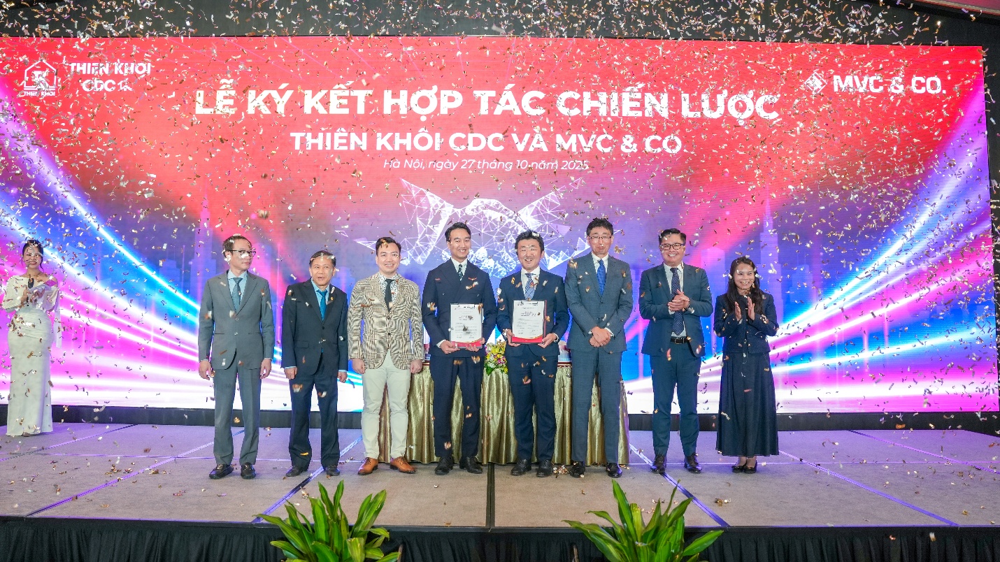 Thiên Khôi CDC và MVC & CO ký kết hợp tác chiến lược- Ảnh 1. Thiên Khôi CDC và MVC & CO ký kết hợp tác chiến lược- Ảnh 1.