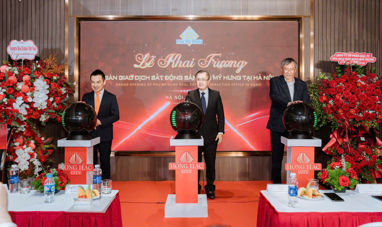 Phú Mỹ Hưng Group khai trương sàn giao dịch bất động sản tại Hà Nội- Ảnh 1. Phú Mỹ Hưng Group khai trương sàn giao dịch bất động sản tại Hà Nội- Ảnh 1.