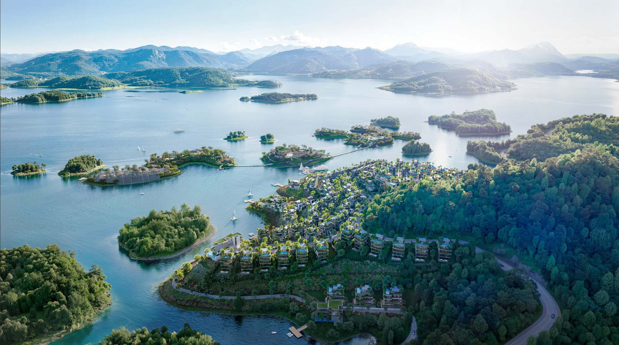 Flamingo Maison 108: Biểu tượng lối sống walless bên hồ Núi Cốc nguyên sơ- Ảnh 1.