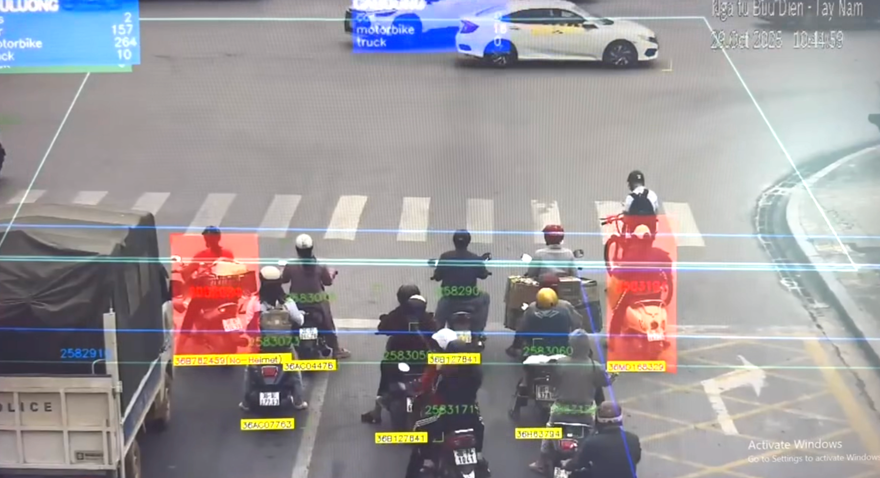 Thanh Hóa lắp đặt 70 camera AI xử lý vi phạm giao thông trong tháng 11- Ảnh 1. Thanh Hóa lắp đặt 70 camera AI xử lý vi phạm giao thông trong tháng 11- Ảnh 1.