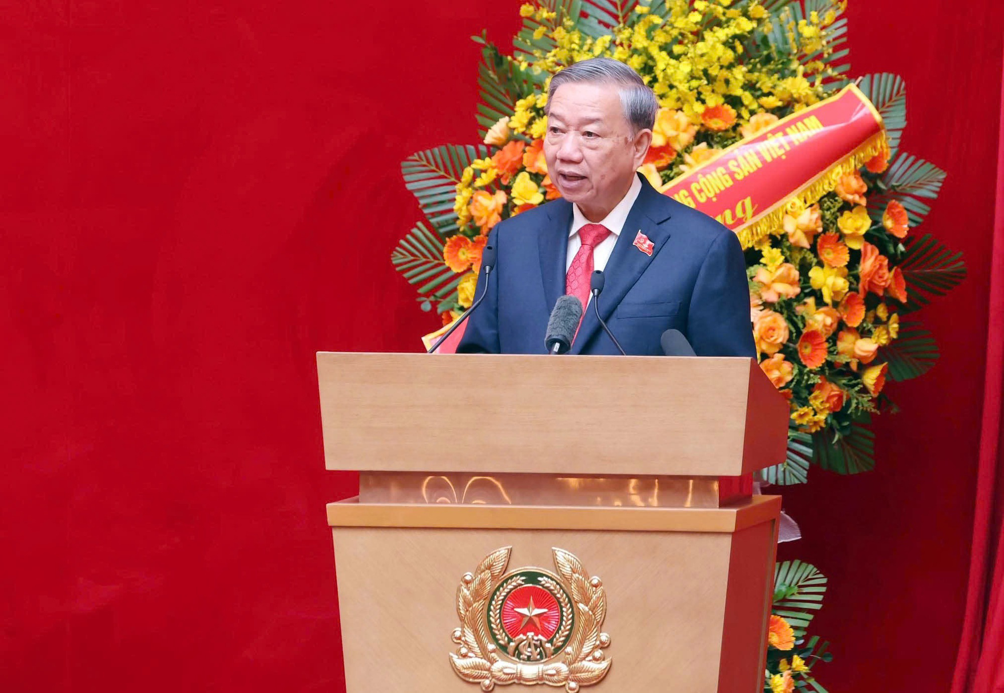 Toàn văn phát biểu của Tổng Bí thư Tô Lâm tại Đại hội Đảng bộ Công an Trung ương- Ảnh 1.