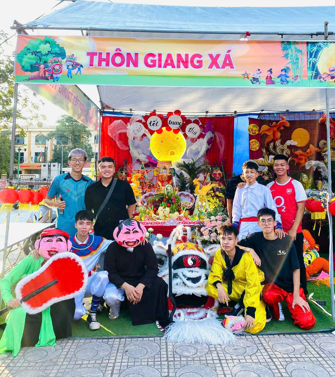 Các xã vùng ven Hà Nội lung linh trong đêm hội Trung thu- Ảnh 6.