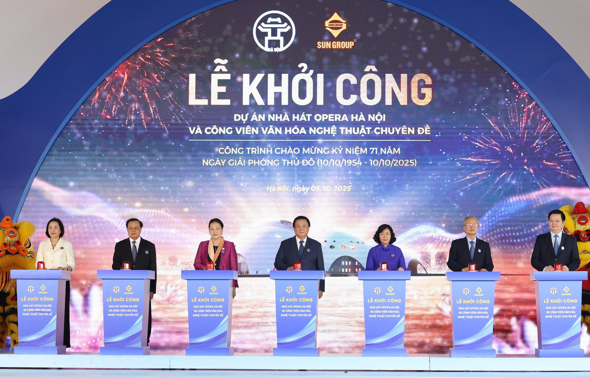 Hà Nội khởi công Nhà hát Opera vốn đầu tư hơn 12.700 tỷ đồng- Ảnh 6.