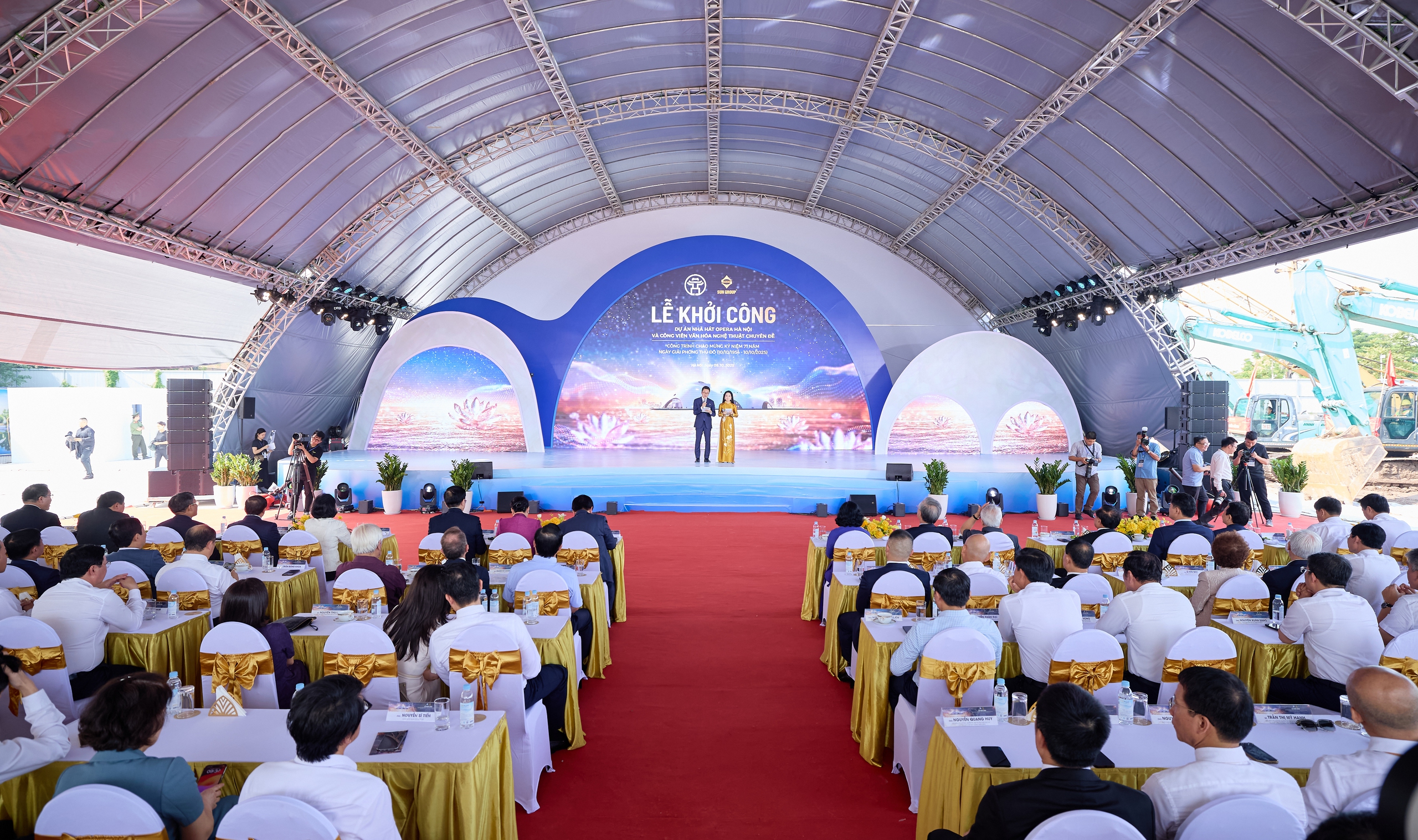 Hà Nội khởi công Nhà hát Opera vốn đầu tư hơn 12.700 tỷ đồng- Ảnh 1.