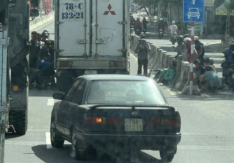 Hiện trường vụ tai nạn. Hiện trường vụ tai nạn.