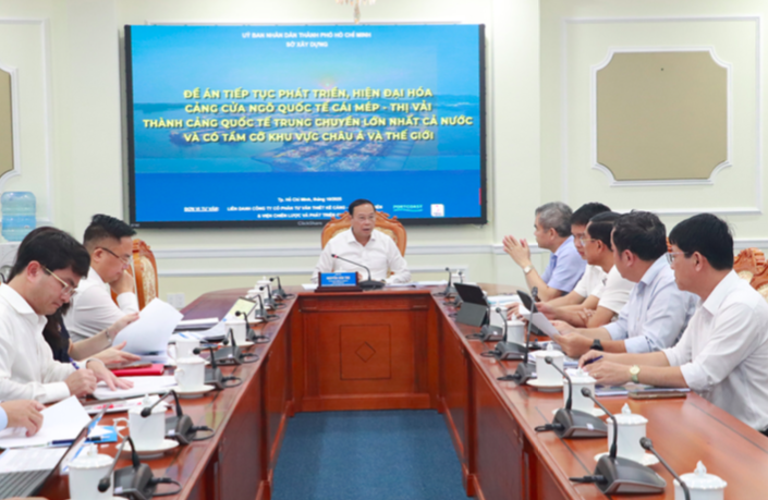 TP.HCM: Phát triển Cái Mép thành cảng quốc tế trung chuyển tầm cỡ châu Á và thế giới- Ảnh 1.