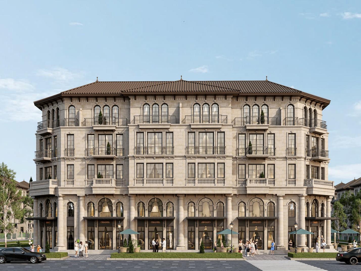 Nghệ thuật châu Âu trong kiến trúc Alluvia City có gì đặc biệt?- Ảnh 1.