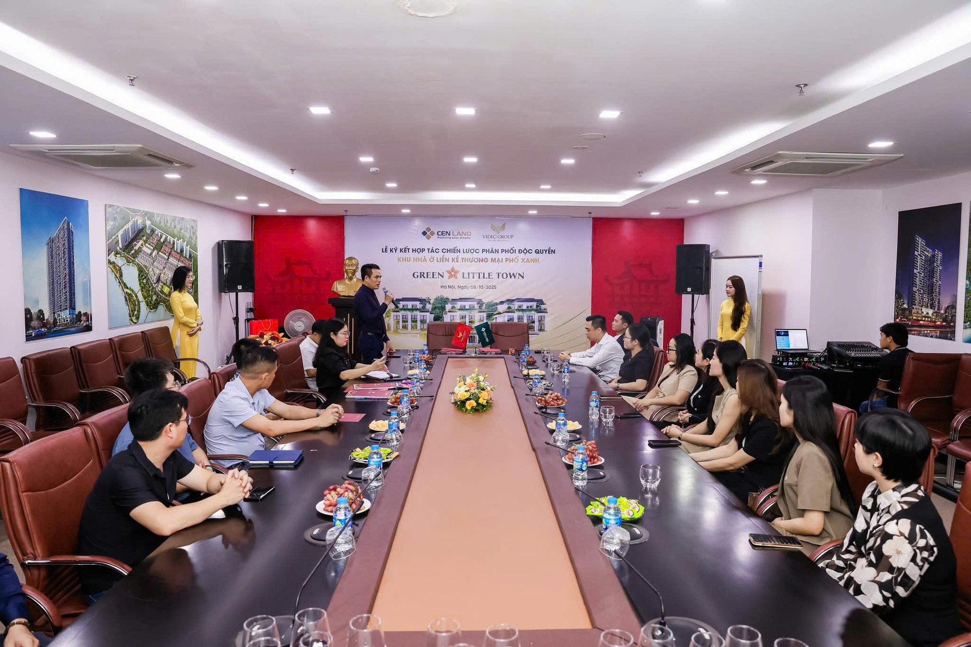 Videc Group bắt tay Cen Land phân phối độc quyền dự án Green Little Town Gia Lâm- Ảnh 1.