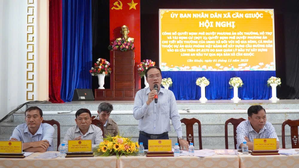 Tây Ninh: Người dân đồng thuận với phương án bồi thường đợt 2 dự án đường tỉnh 827E- Ảnh 1.