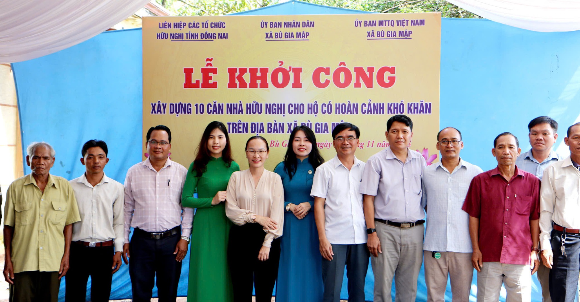 Đồng Nai khởi công 10 mái ấm hữu nghị cho hộ nghèo vùng biên giới- Ảnh 4. Đồng Nai khởi công 10 mái ấm hữu nghị cho hộ nghèo vùng biên giới- Ảnh 4.