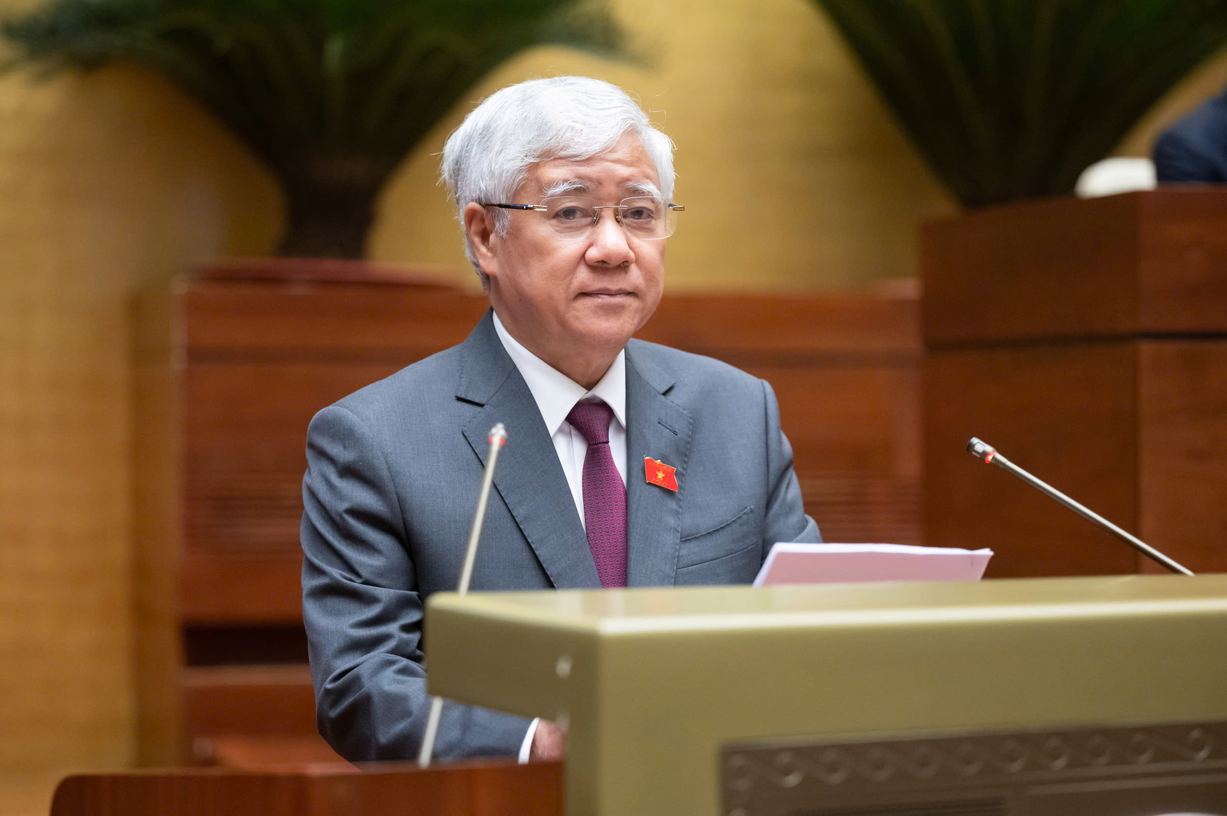 Ông Đỗ Văn Chiến được bầu làm Phó chủ tịch Quốc hội khóa XV- Ảnh 1.