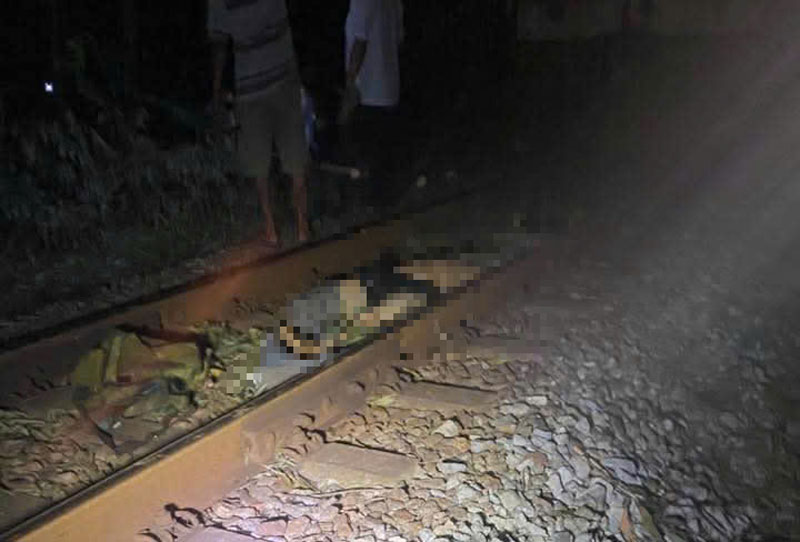 Khu vực xảy ra vụ tai nạn.