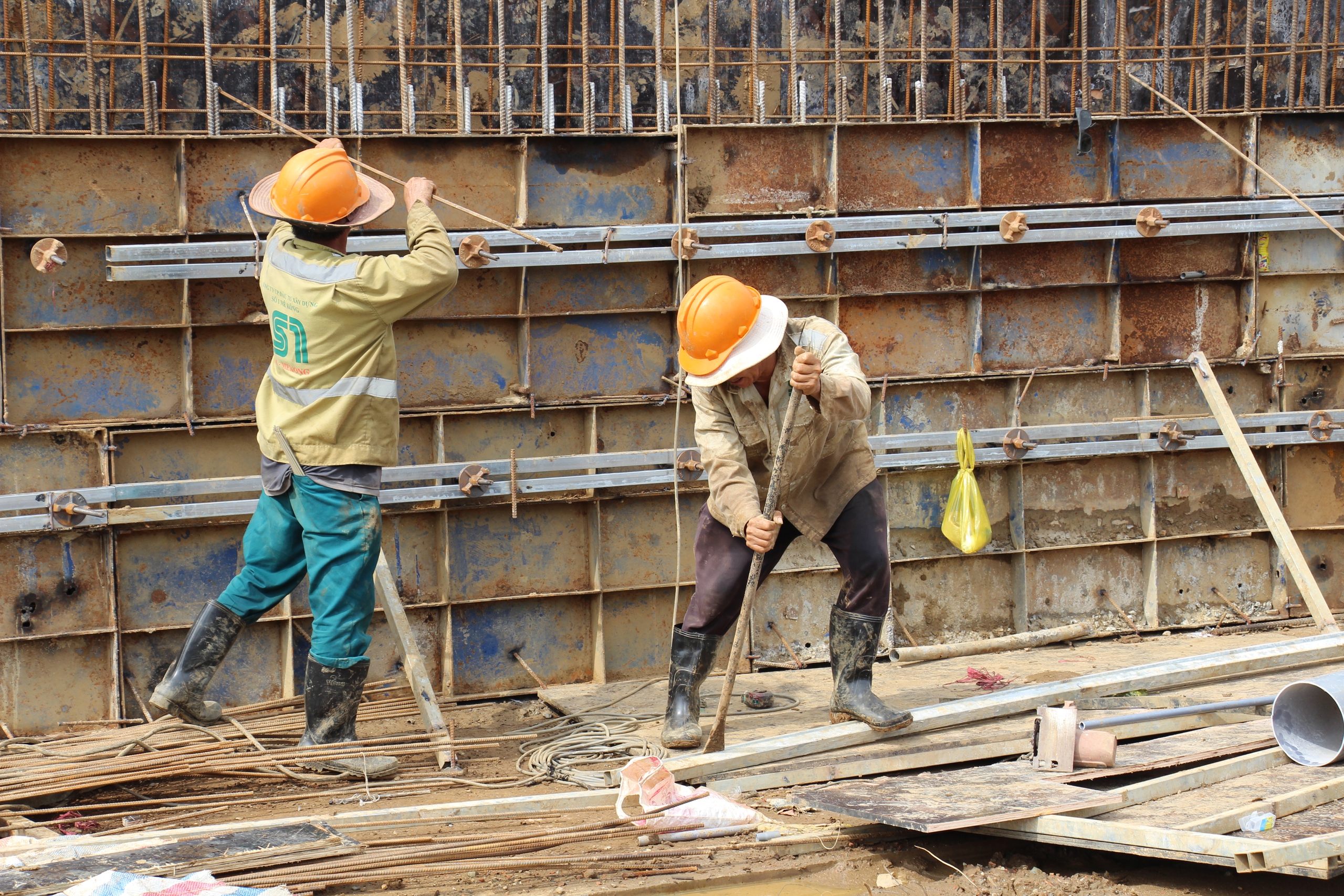 Đồng Nai: Cầu và đường xuyên phường Trấn Biên đua tiến độ từng giờ- Ảnh 3.