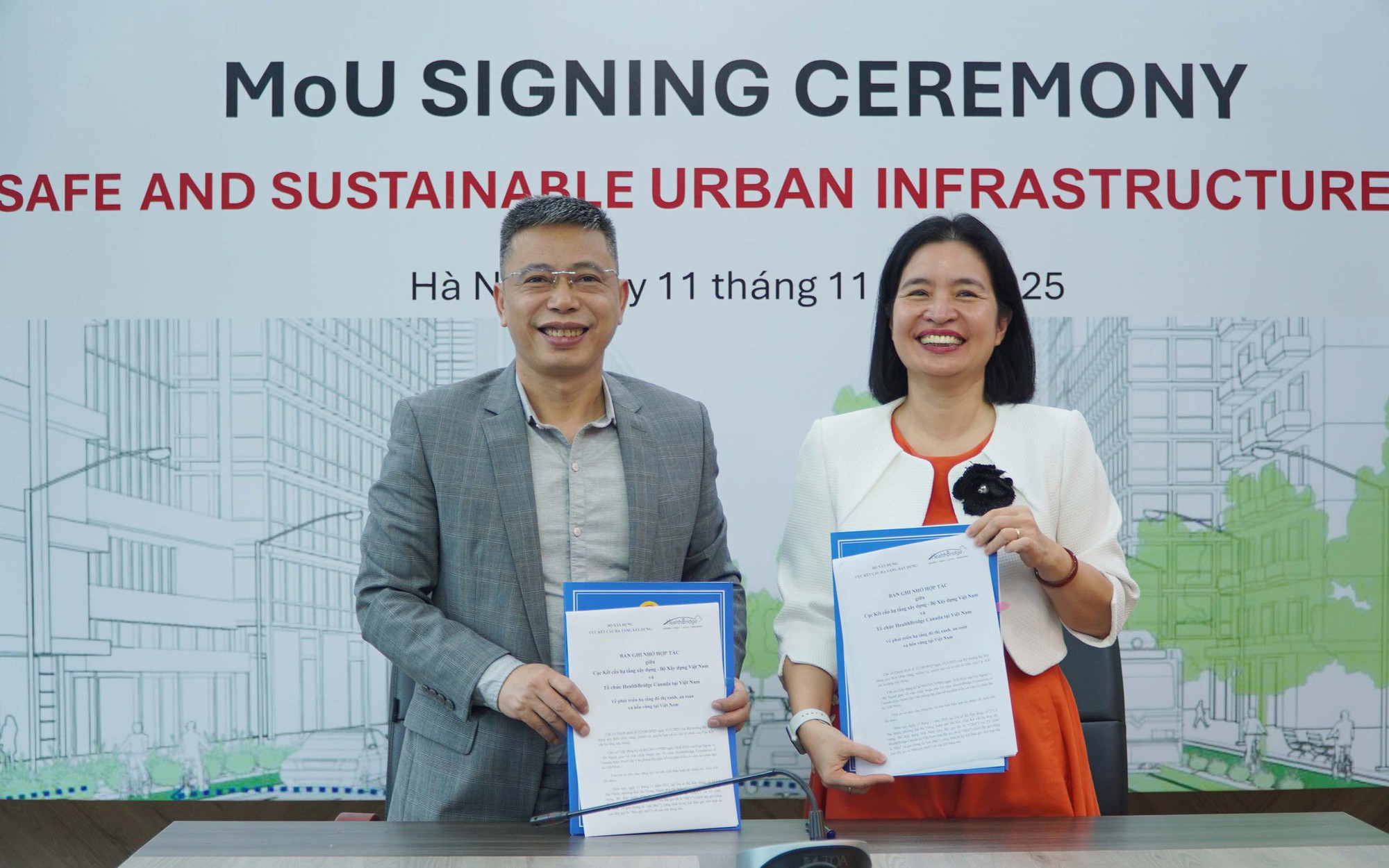 Ngành xây dựng tiến thêm bước mới trên lộ trình Net Zero- Ảnh 4. Hợp tác phát triển hạ tầng đô thị xanh, an toàn và bền vững