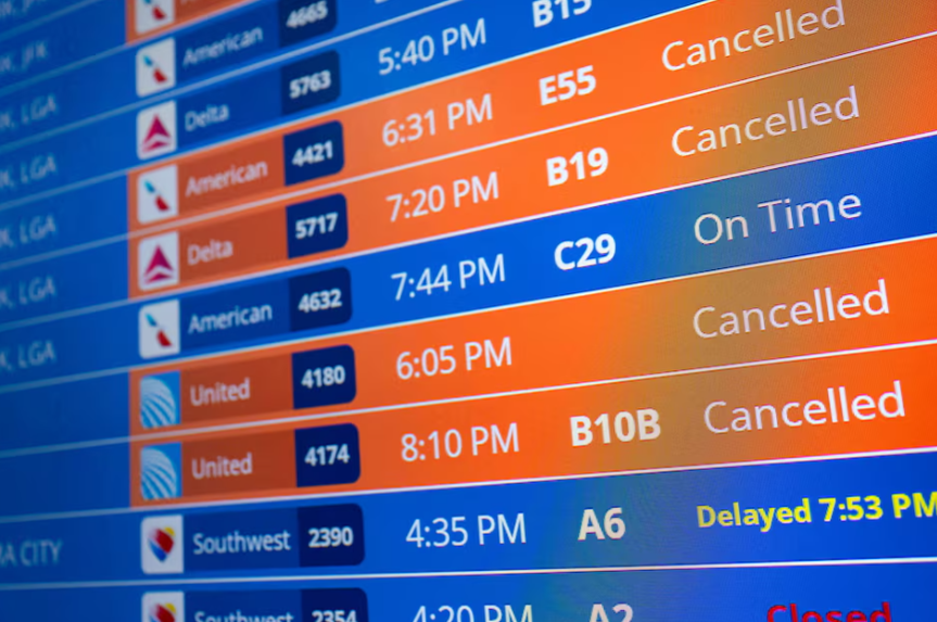 Tổng thống Mỹ ra "tối hậu thư" yêu cầu nhân viên không lưu quay lại làm việc- Ảnh 1. A screen shot of a computer AI-generated content may be incorrect.