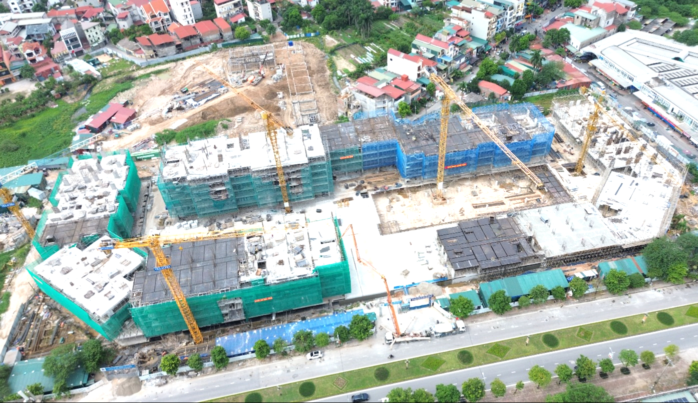 Hà Nội: Cận cảnh tiến độ dự án nhà ở xã hội CT3 Kim Chung được mở bán từ 17/11- Ảnh 1. Hà Nội: Cận cảnh tiến độ dự án nhà ở xã hội CT3 Kim Chung được mở bán từ 17/11- Ảnh 1.