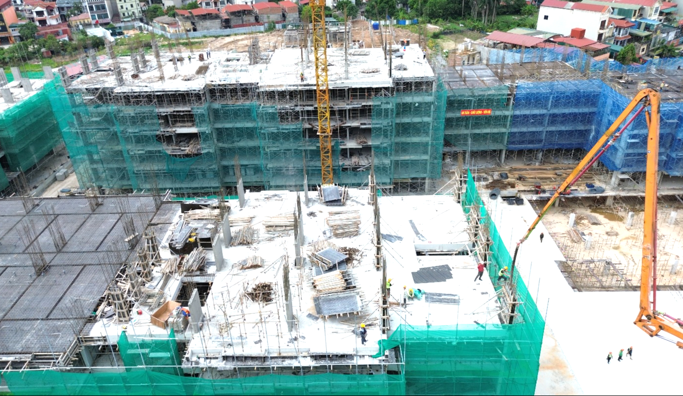 Hà Nội: Cận cảnh tiến độ dự án nhà ở xã hội CT3 Kim Chung được mở bán từ 17/11- Ảnh 2. Hà Nội: Cận cảnh tiến độ dự án nhà ở xã hội CT3 Kim Chung được mở bán từ 17/11- Ảnh 2.