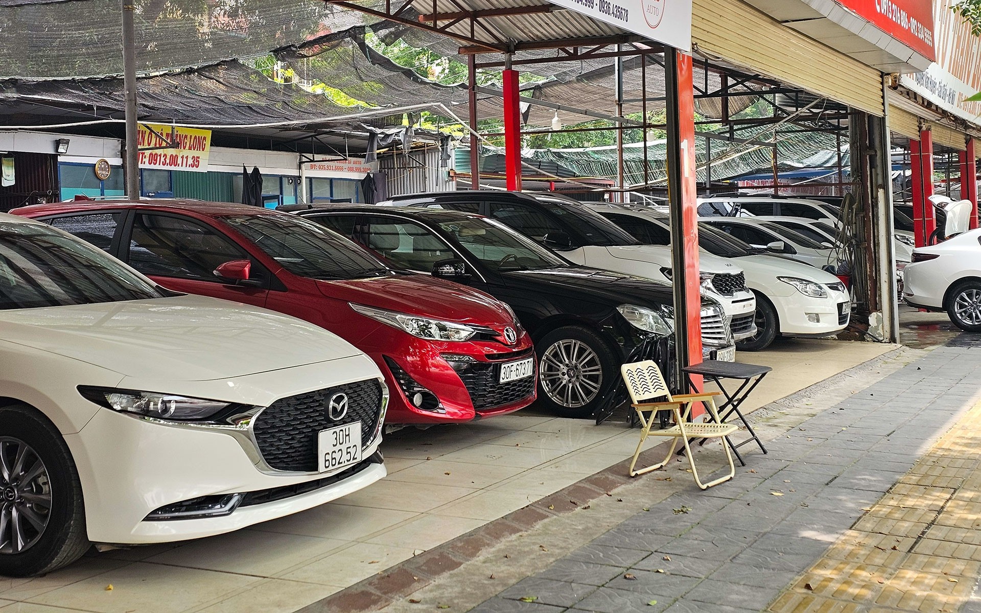 Áp lực thị trường xe ô tô cũ cuối năm