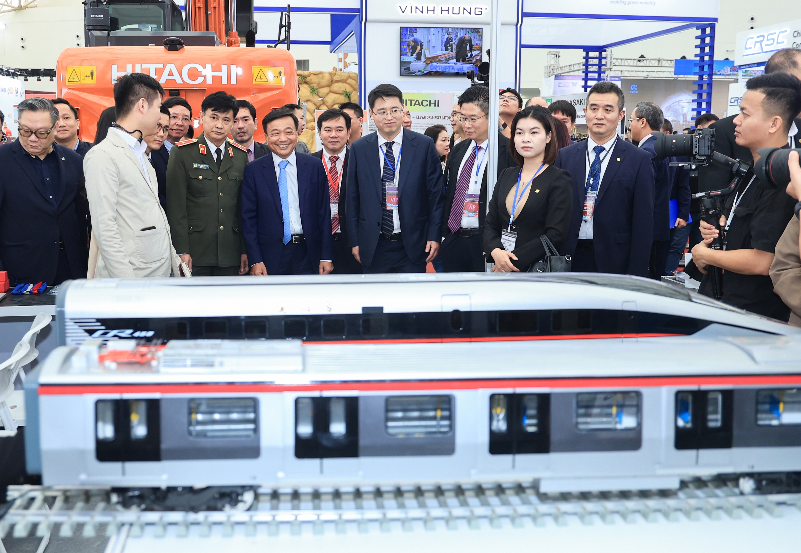 Toàn cảnh triển lãm quốc tế về công nghệ đường sắt- Ảnh 1.