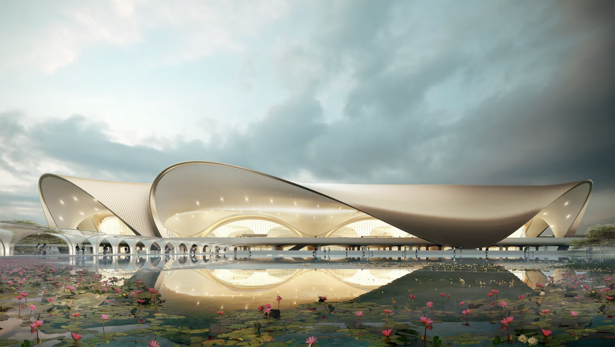 San núi, nắn sông xây siêu sân bay ở Ấn Độ- Ảnh 1.