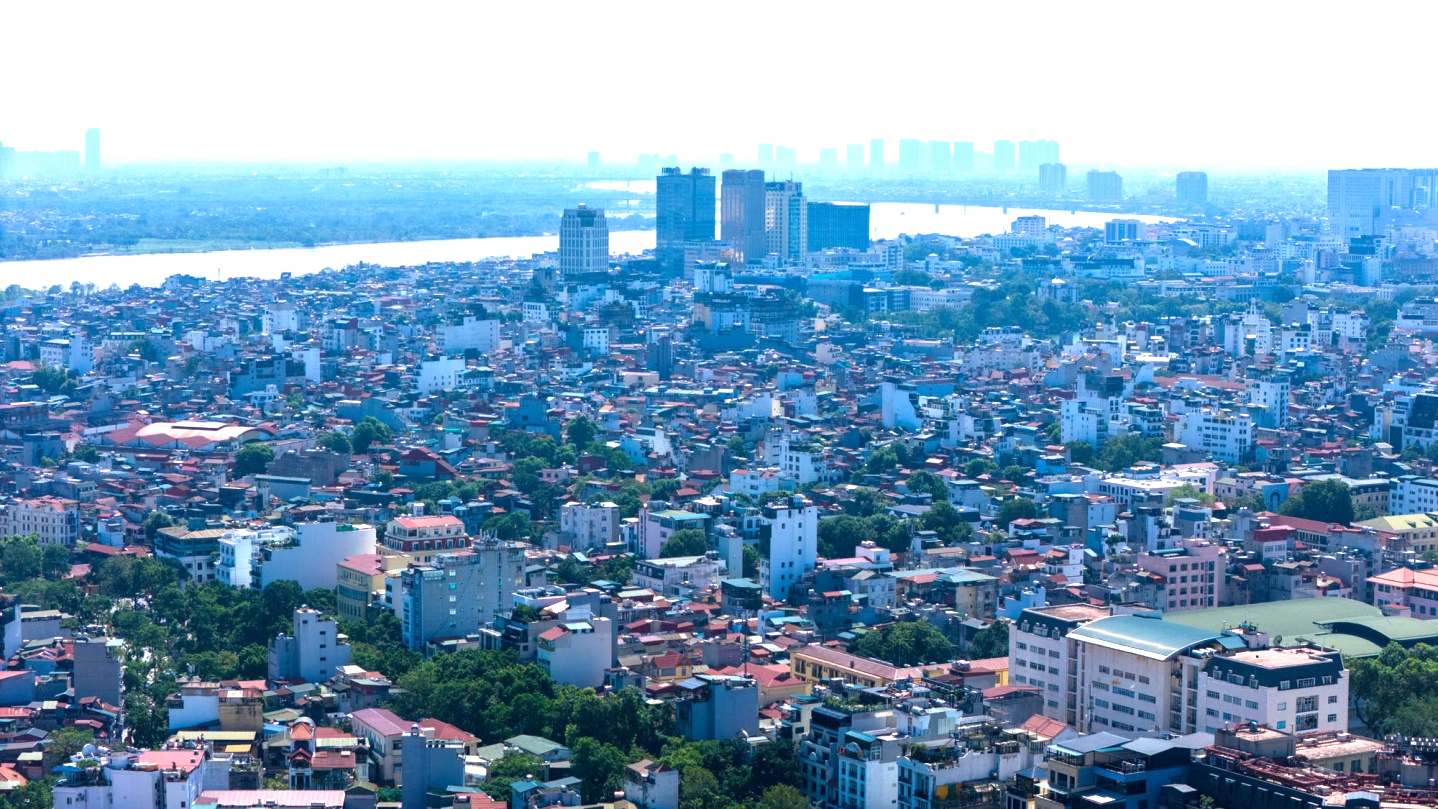 Thị trường bất động sản Hà Nội: 80% nguồn cung dự án mới được hấp thụ- Ảnh 1. C:\Users\ASUS\Downloads\DJI_20241003100214_0046_D.jpg