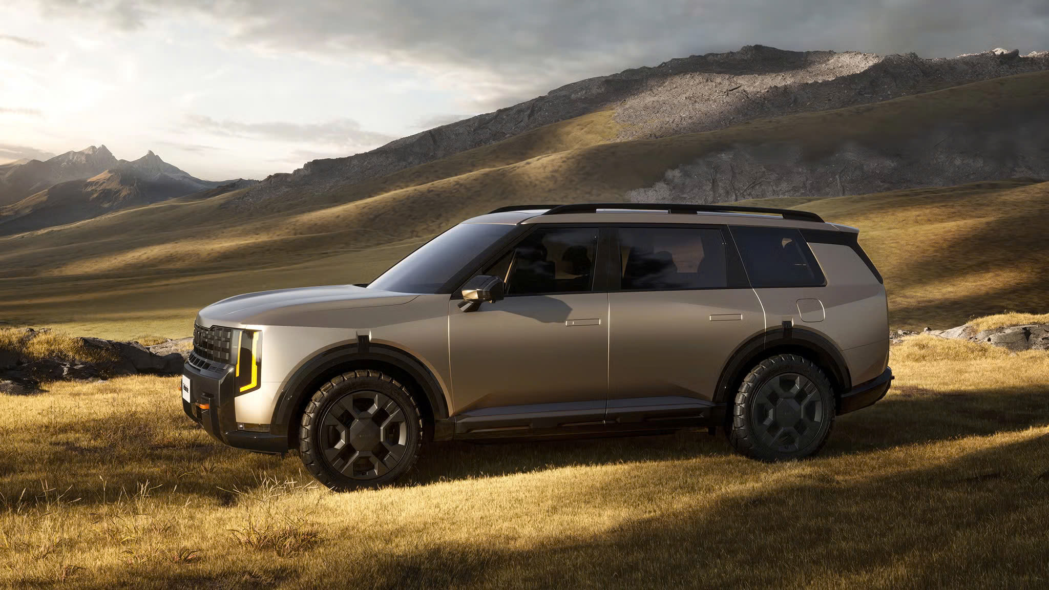 Kia Telluride 2027 có thiết kế gần giống Range Rover- Ảnh 1.
