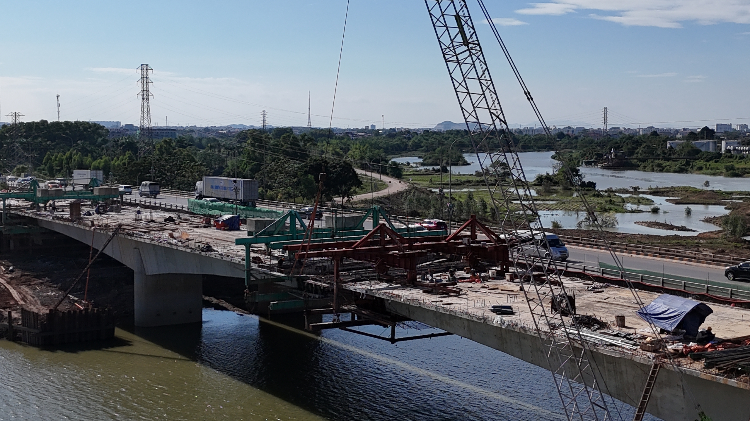 Sau khi được kiểm tra, cầu Xương Giang trên cao tốc Hà Nội - Bắc Giang thi công ra sao?- Ảnh 9.