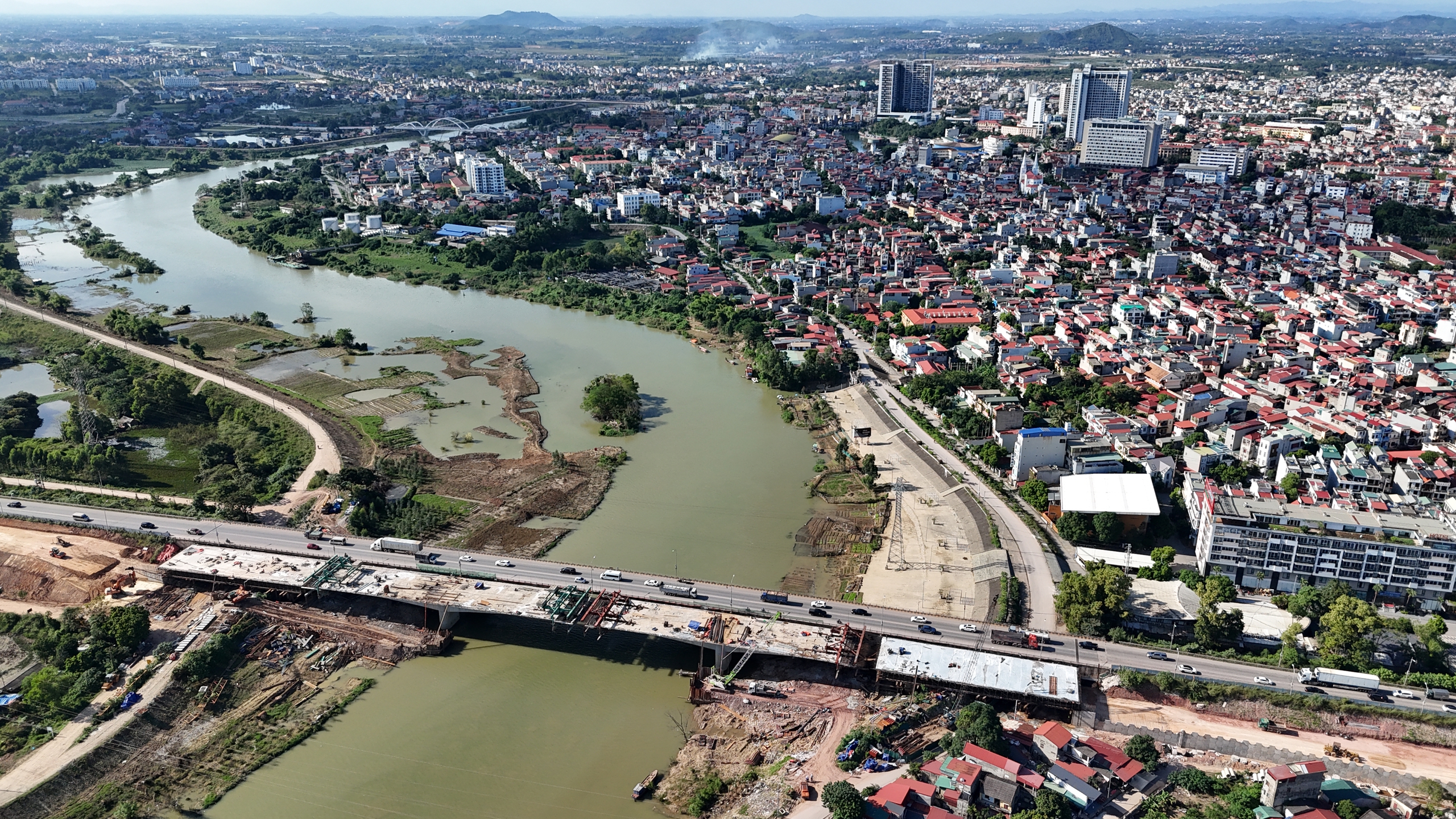 Sau khi được kiểm tra, cầu Xương Giang trên cao tốc Hà Nội - Bắc Giang thi công ra sao?- Ảnh 15.