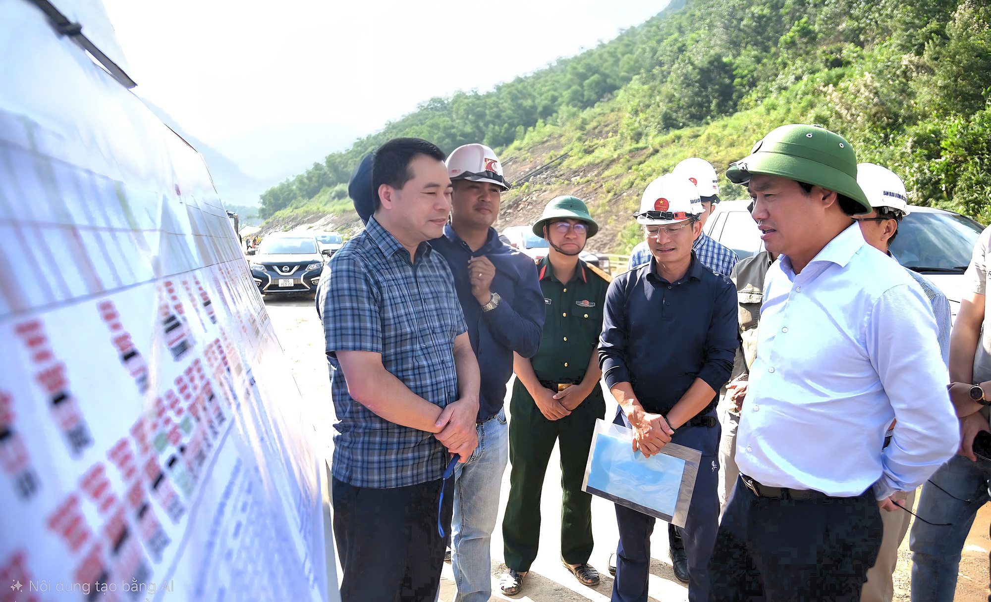 Nghiên cứu làm cầu cạn tại nơi nứt mặt đường cao tốc La Sơn - Hòa Liên- Ảnh 1.