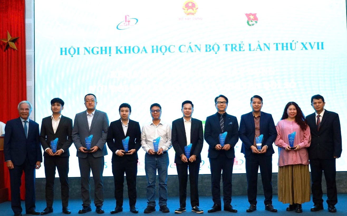Hội nghị Khoa học cán bộ trẻ lần XVII: Thúc đẩy đổi mới sáng tạo trong ngành Xây dựng- Ảnh 3.