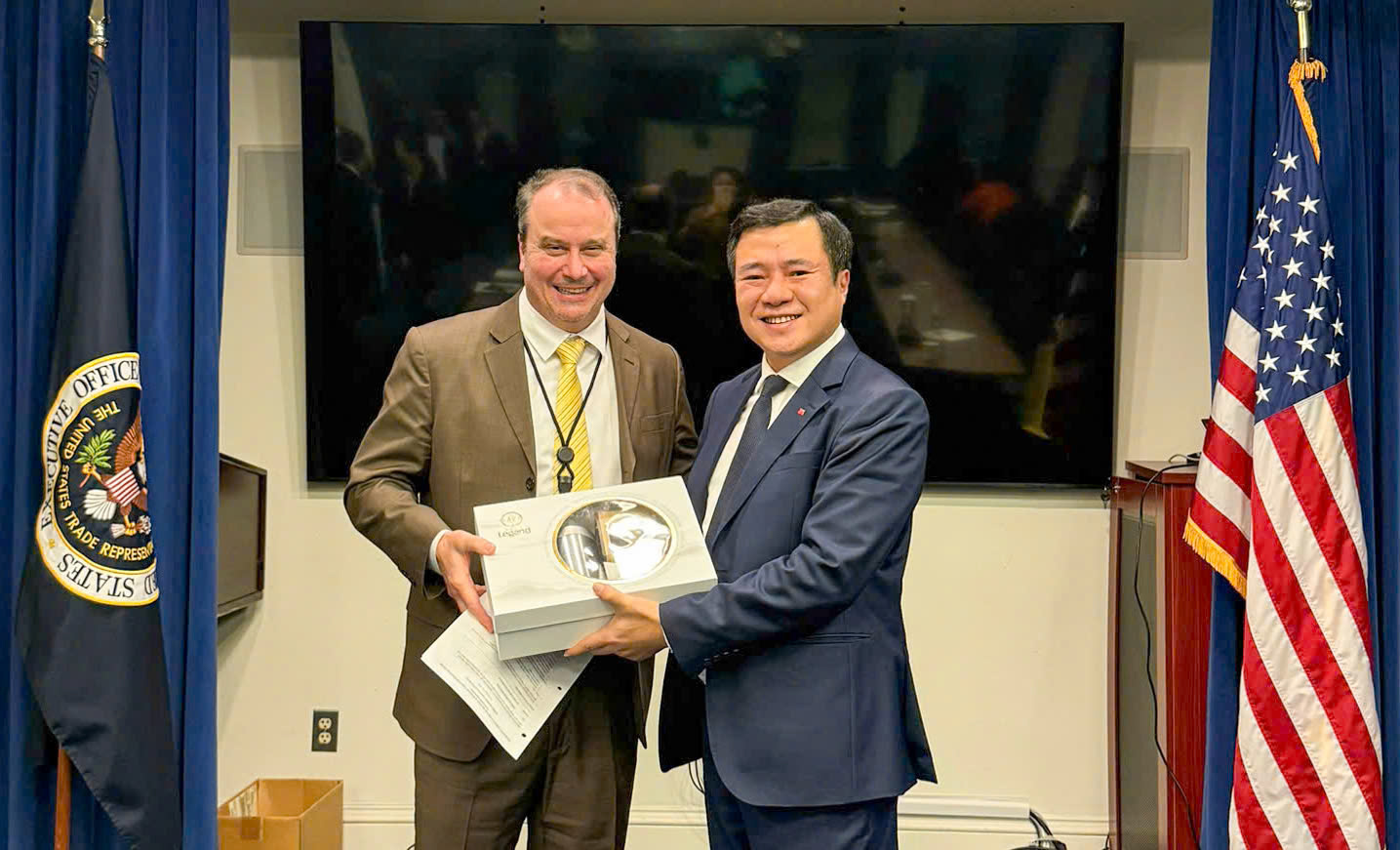 Tiến bộ rõ rệt tại vòng đàm phán thứ 5 Hiệp định Thương mại đối ứng Việt Nam – Hoa Kỳ- Ảnh 1. Tiến bộ rõ rệt tại vòng đàm phán thứ 5 Hiệp định Thương mại đối ứng Việt Nam – Hoa Kỳ- Ảnh 1.