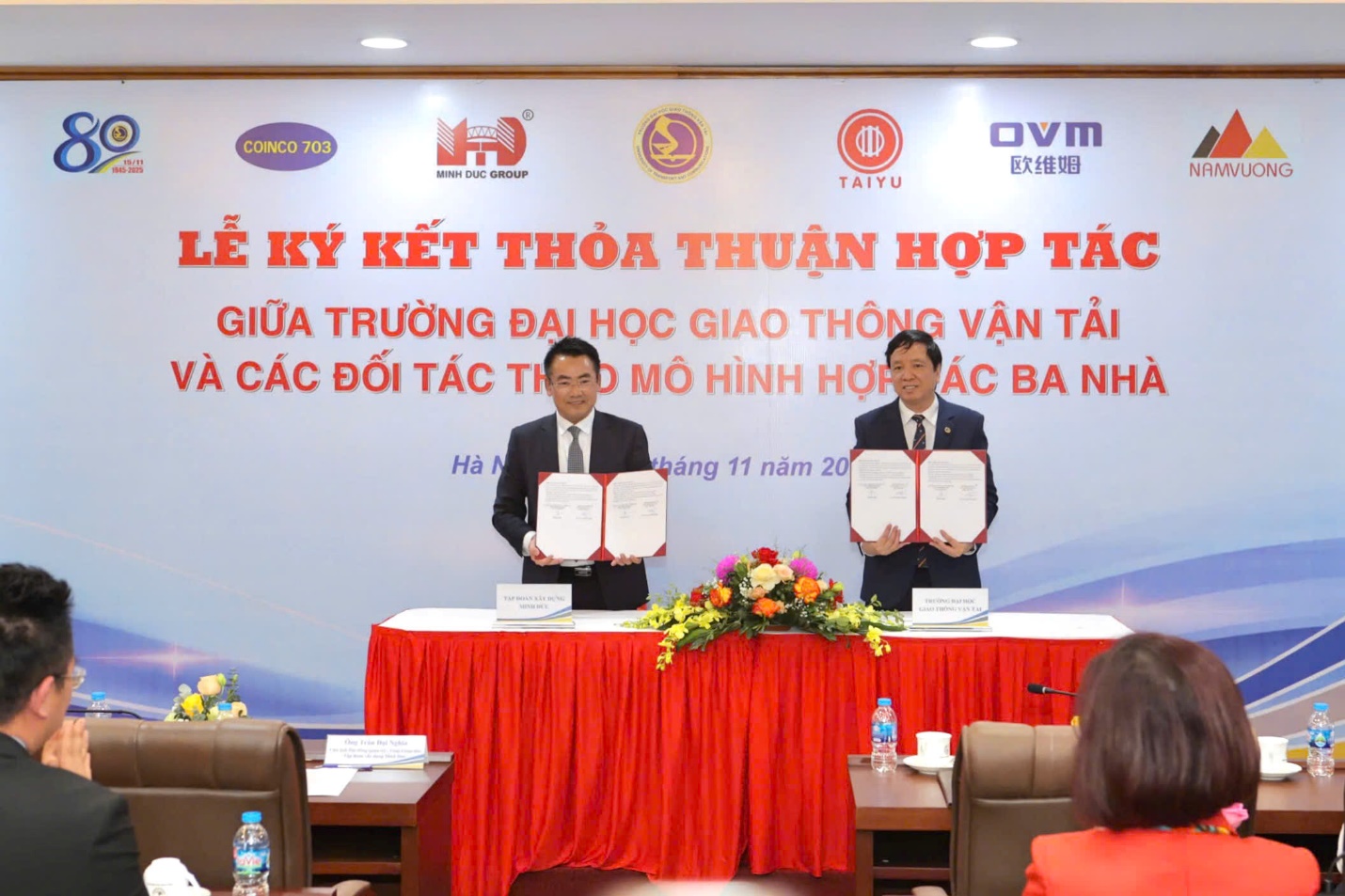 Trường Đại học Giao thông Vận tải ký kết hợp tác đào tạo nhân lực chất lượng cao- Ảnh 1.