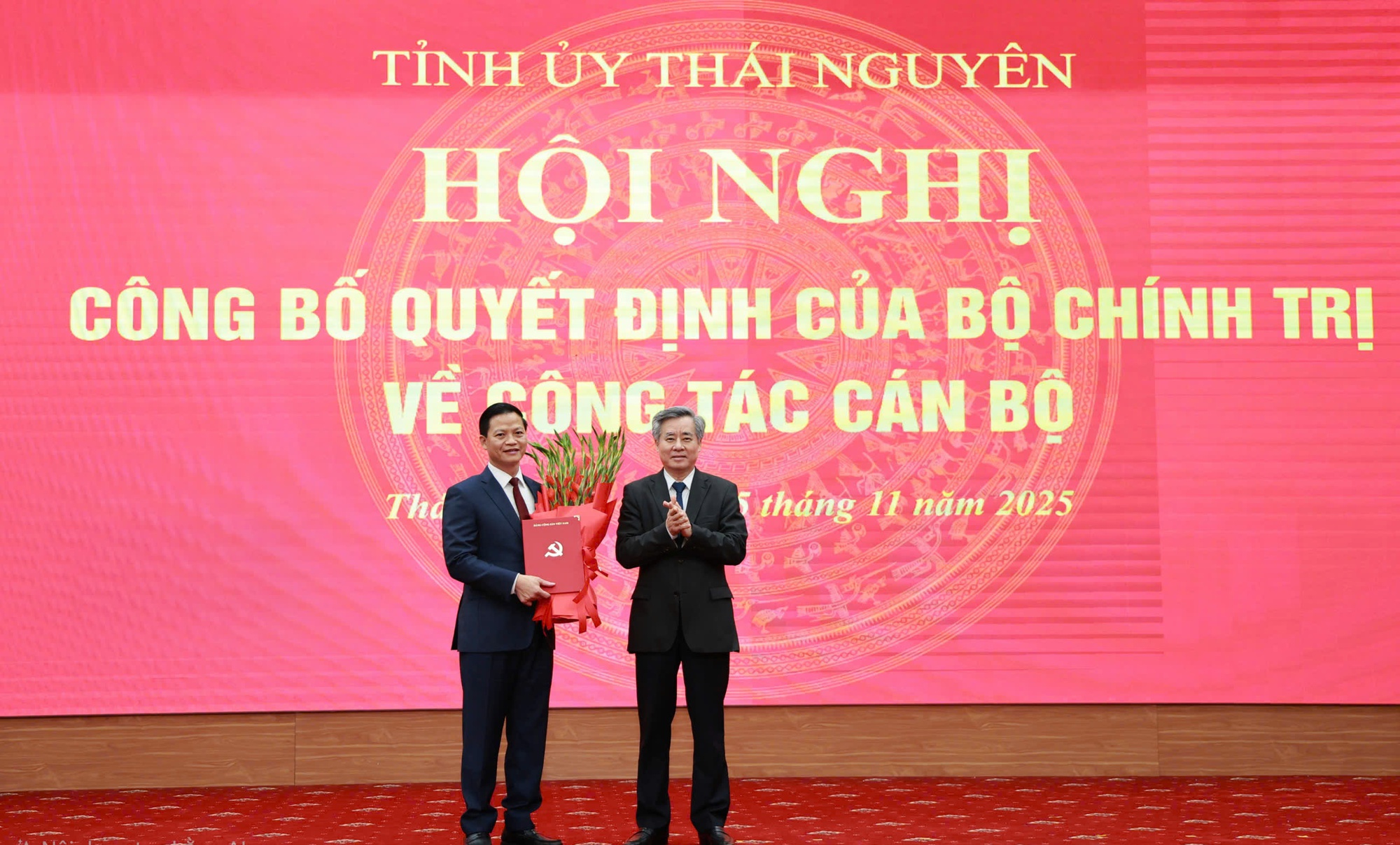 Chủ tịch tỉnh Bắc Ninh giữ chức Phó Bí thư Tỉnh ủy Thái Nguyên- Ảnh 1.