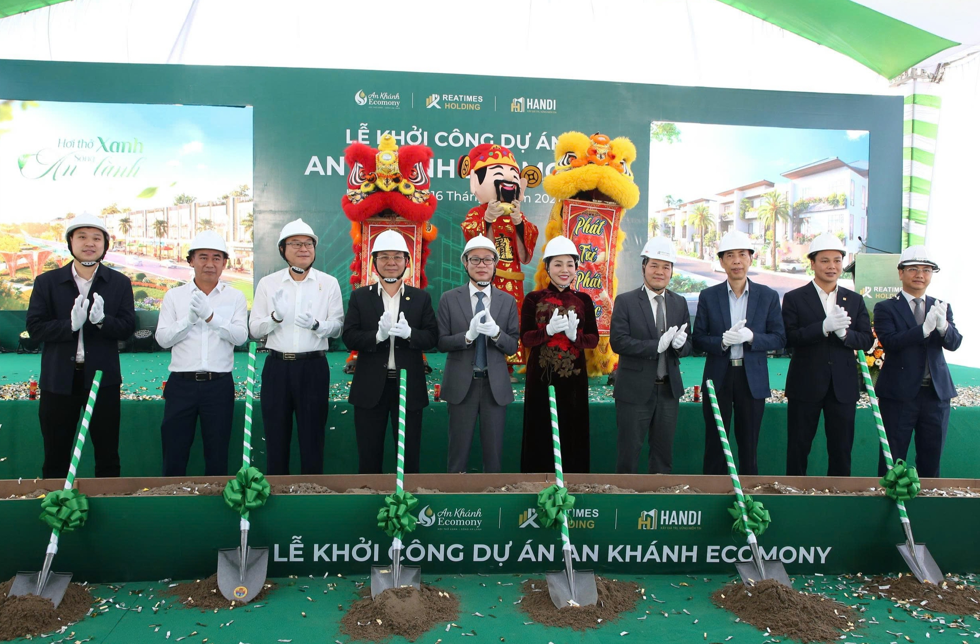 Khởi công dự án An Khánh Ecomony phía Tây Hà Nội- Ảnh 1.