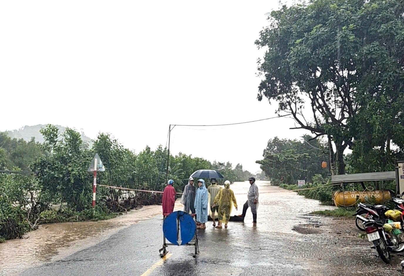 Mưa lớn khiến các tuyến quốc lộ, tỉnh lộ tại Đắk Lắk ngập sâu, giao thông chia cắt- Ảnh 1. Mưa lớn khiến các tuyến quốc lộ, tỉnh lộ tại Đắk Lắk ngập sâu, giao thông chia cắt- Ảnh 1.
