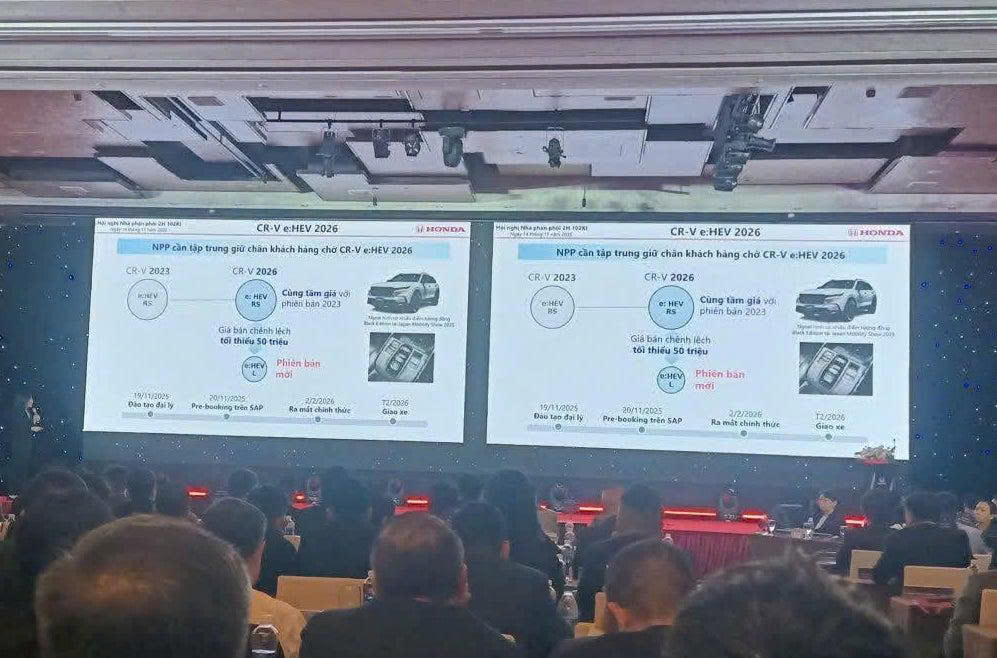 Honda CR-V e:HEV 2026 lắp ráp Việt Nam lộ hình ảnh đầu tiên- Ảnh 1. Honda CR-V e:HEV 2026 lắp ráp Việt Nam lộ hình ảnh đầu tiên- Ảnh 1.