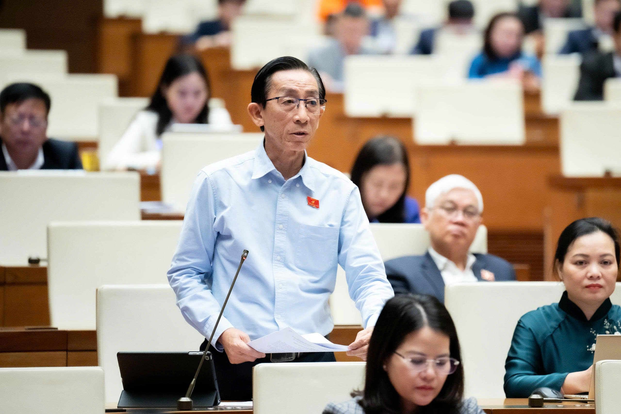 Bộ trưởng Bộ Tài chính: Vướng mắc GPMB, nhiều dự án có tiền không giải ngân được- Ảnh 3.