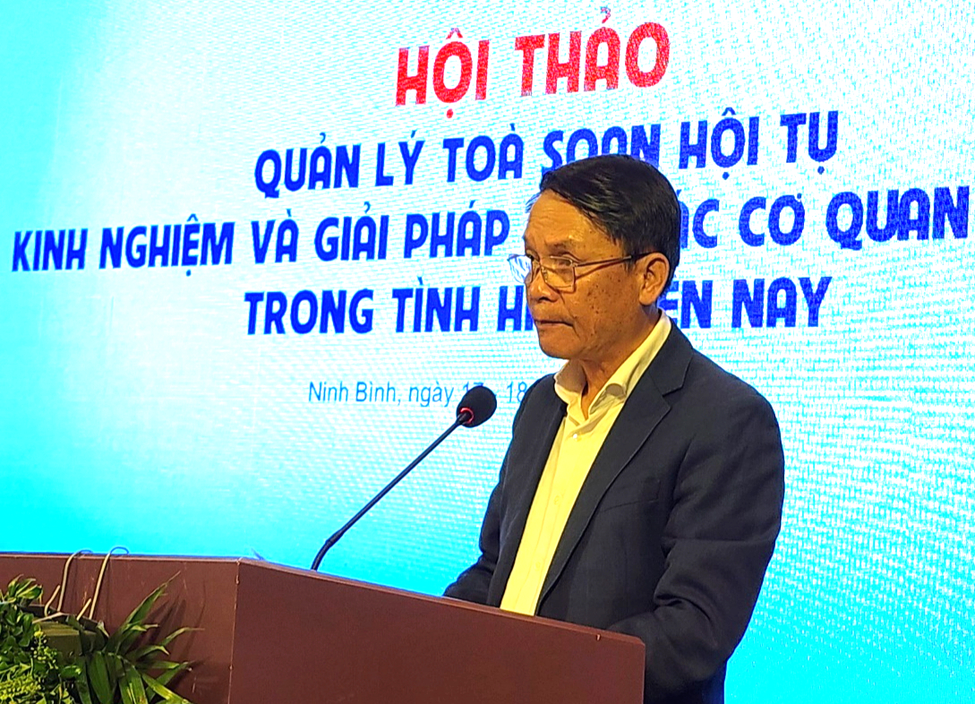 Nâng cao năng lực quản lý và vận hành tòa soạn hội tụ trong tình hình mới- Ảnh 1. Nâng cao năng lực quản lý và vận hành tòa soạn hội tụ trong tình hình mới- Ảnh 1.